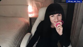 Seductive Little Titty Brunette hair M'Lady aka Jessy