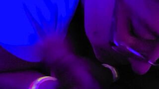 Coarse Knob Play, and Blow Job with Sex tool Finish