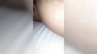 My spouse eating my charming twat and right butthole