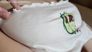 I Tease Stepbrother untill This guy Grabs My Large Breasts and Plays with Nipps