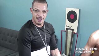 Giant Ebony Knobs Bang and Breed White Butts