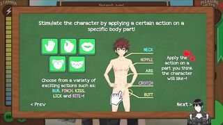 Gameplay - Yoichi screwing on the beach - HentaiGameYaoi