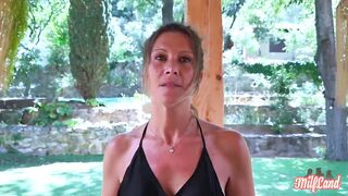 Sexually excited cougars Milena and Ashley share a worthwhile weenie