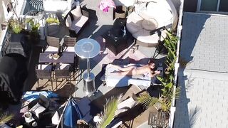 I Caught A Woman Sunbathing Bare With My Drone!