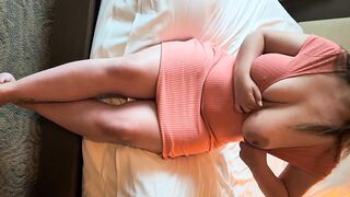 Boyfriend Rails Girlfriend Doggy Style in Hotel Room by Window