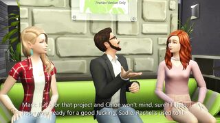 Art Teacher Helps His Lustful Students With Their Project - sims 4 - CG Manga