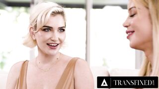 TRANSFIXED - Old BFFs Gracie Jane & Skye Blue End Up Passionately Banging In advance of Going To A Festival