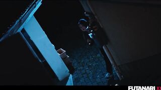 Supernatural Transsexual Sex - Merciless Spirit Possesses Oriental Sweetheart And Makes Cute Golden-haired Beauty Oral-job