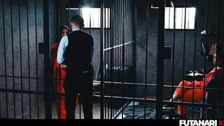 Prison Futanari Transformation - eighteen Years Old Matty Mila Summons Demon and Turns Into Insatiable Tgirl