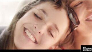 Lewd mother I'd like to fuck licks her girlfriend in the Kitchen