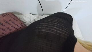 Boyfriend screws me hard anal after work
