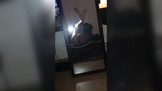 I masturbate whilst looking at myself in the mirror