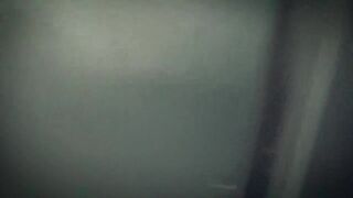 My cute stepsister screws me in the mall bath