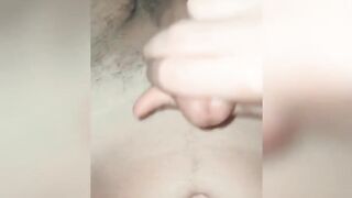 Midnight wank and creamy spunk fountain (snap stories)