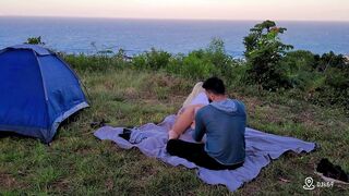 Fodendo no acampamento 