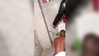 Nigerian Domina humiliates thrall