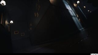 Leana Lovings Monster Banged - Cute Nerdy Gal Gets Her Vagina Wrecked by Water closet Comics Comics Monster