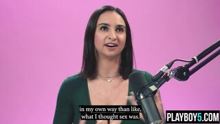 Large natural tits Colombian teen fingers her snatch until this babe cums