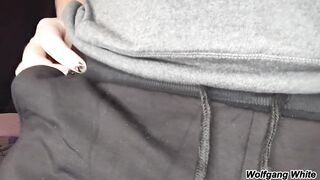 Str8 Roommate Shows Off Sweatpants And U Can't Assist But Suck His Rod