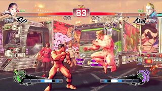 Ryu vs Abel Bare ‐ Ultra Street Fighter4