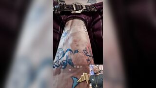 Transgender Sex Party, Jinx Deepthroats Your Horny Screwing Face, AI Generated, Compilation