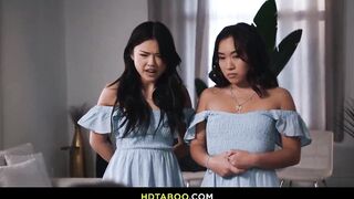 Lulu Chu and Kimmy Kimm having three-some with Charles