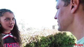 Elena Brings Her Cheer Excitement Beyond the Floor