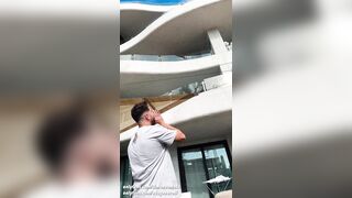 Teen gives me a fellatio whilst her boyfriend goes to one more room (dialogues in Italian)