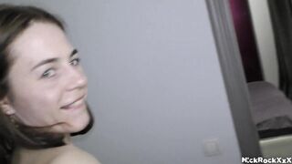 I invited a beauty at home and screwed her