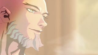 CHEATING WIFE WAKES UP NEXT TO A GIANT LATIN JOCK. MANGA ANIMATION.