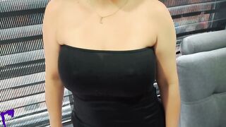 Lascivious Neighbour Seduces Me During the time that Her Spouse Is Away And Runs Out Overspread In Cum On Her Boobs