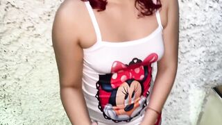 Follando me ala puta de mi vecina que siempre esta con ropa muy corta para que se le ve su gran culo