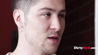 Reluctant Gardener Breeds His Ebony Client Upon Request - Mocha Menage, Connor Kennedy