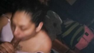 Surprise cum on face