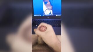 Me stroking and cumming to porn on pornhub pt.two