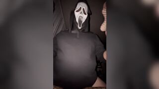 Ghostface destroys this vagina