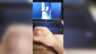 Me stroking to porn on pornhub pt.three