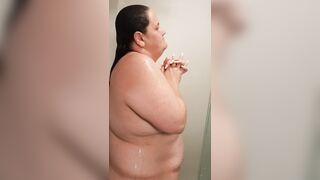 My hawt big beautiful woman wife in the shower