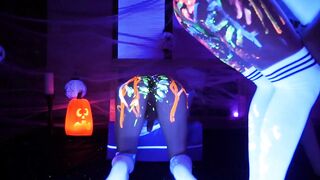 Femboys Immodest Halloween Flip Screw with Glow Paint