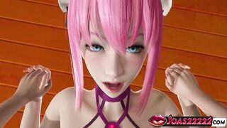 Delightful Reception Beauty in Pink with Biggest Bazookas - CG Manga POV Missionary Floor Sex, Counter Doggy For Large Ass, Bound Intensive Sex Ending Cum Inside Taut Twat A Lot Of Jizz In Sweetheart Choose two