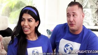 Our Family Therapy is a Hardcore Foursome - Satine Summers, Jasmine Sherni, Jack Vegas, Danny Mountain