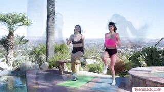 Nasty lesbians are leaking moist! Get willing for slide and slip action! Those sweethearts are for snatch