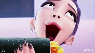 Rumi ate one more one of Kimbap