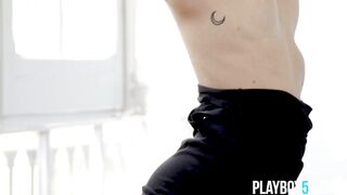 Venezuelan and American mother I'd like to fuck blondes exposes their sexy in nature's garb bodies