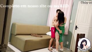 My spouse left for work and I invited the neighbour over to bang me in my living room!