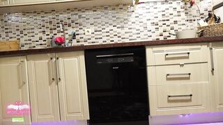 Hawt sexy gal is cooking in the kitchen part 27