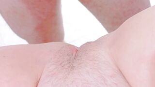 student groans with every penetration in her vagina