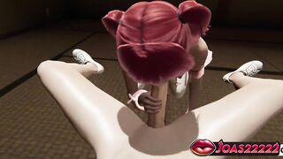 CG Comics Featuring Hawt Comics Beauty Iris - Hawt Oral job For Large Rod, Magnificence Gap Throat Action, Titjob Teasing with Huge Goo Loadout In Babe Elect two