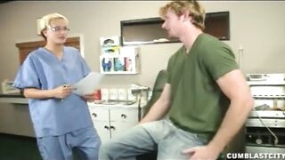 Hawt Doctor Causes A Biggest spunk fountain