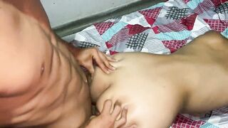 I screw my stepbrother's girlfriend's cunt